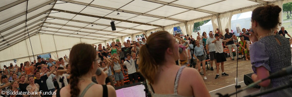 Abschlussgottesdienst beim Jugendkirchentag 2022