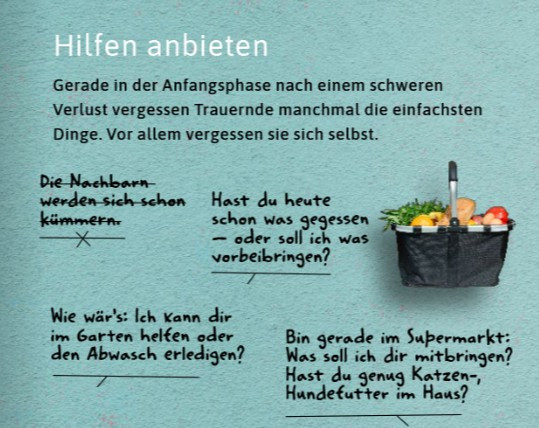 Hilfen anbieten